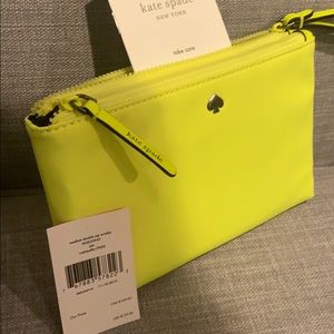 Kate Spade  NWT medium double zip wristlet